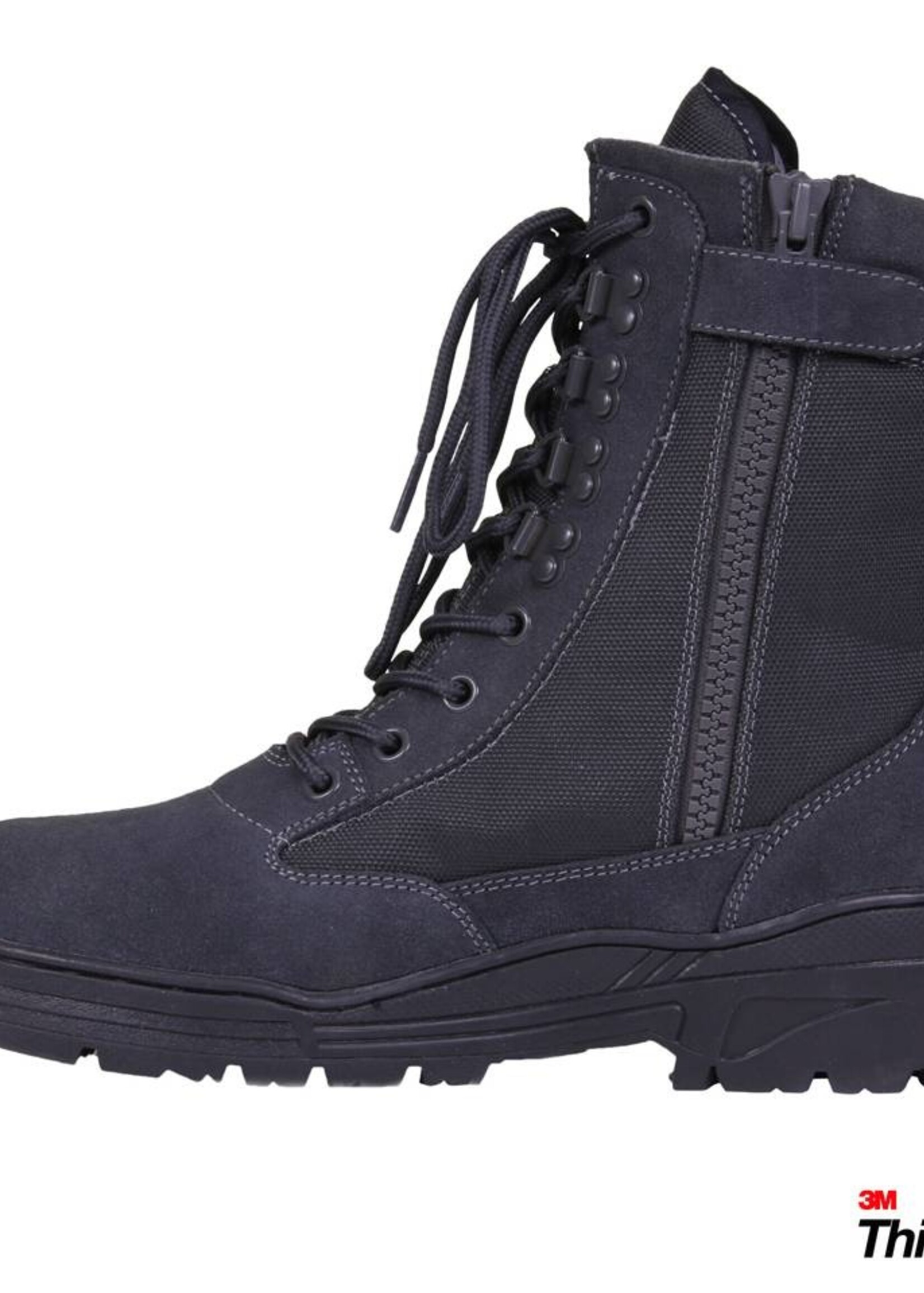101 Inc Sniper Boots SideZip (Wolf Grey)
