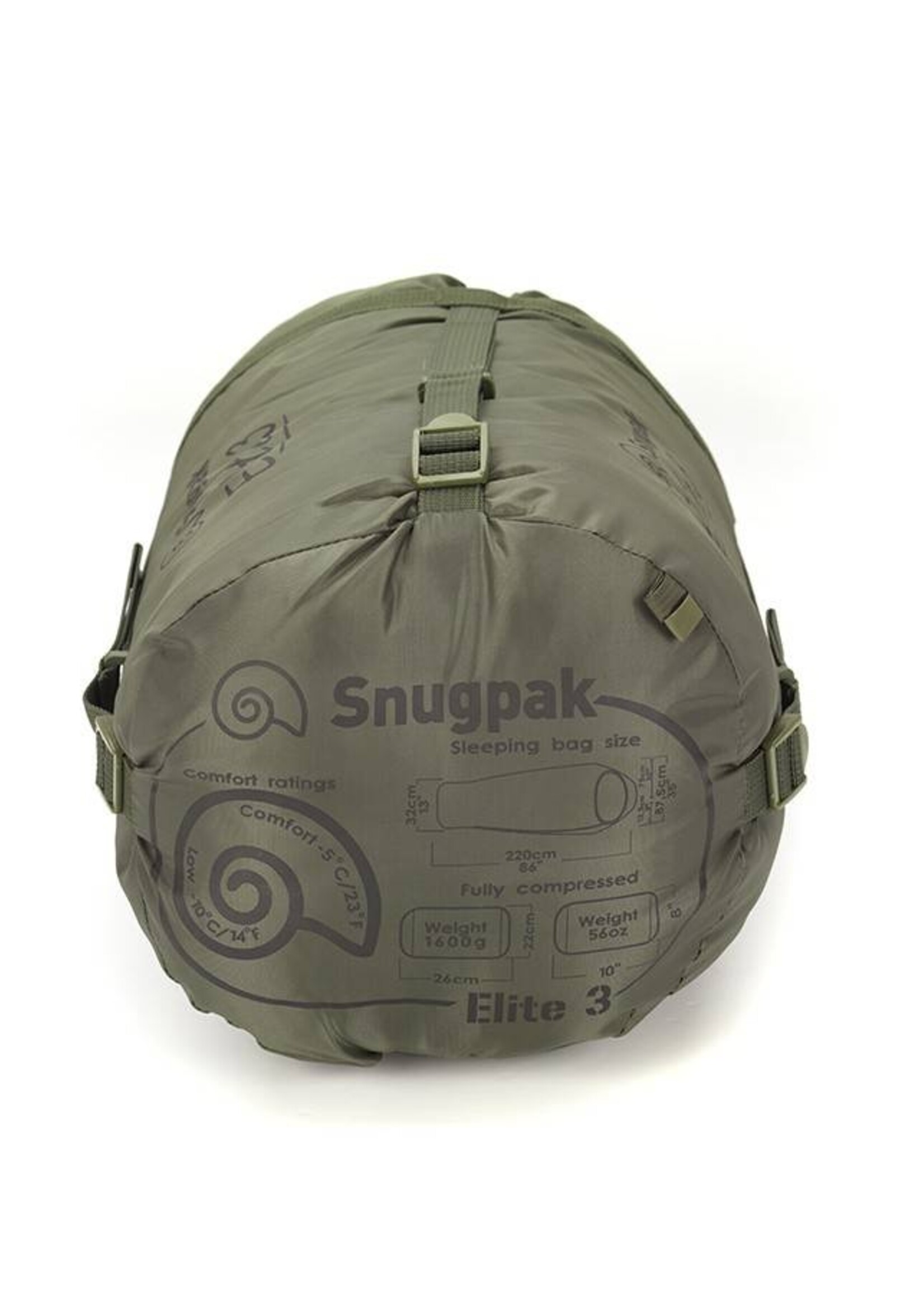 Snugpak Softie Elite 3 Sleeping Bag (Olive)