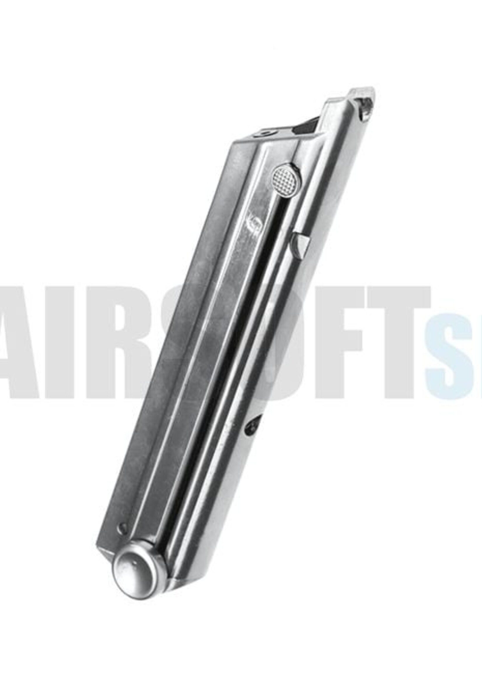 WE P08 Silver GBB Mag (15rds)