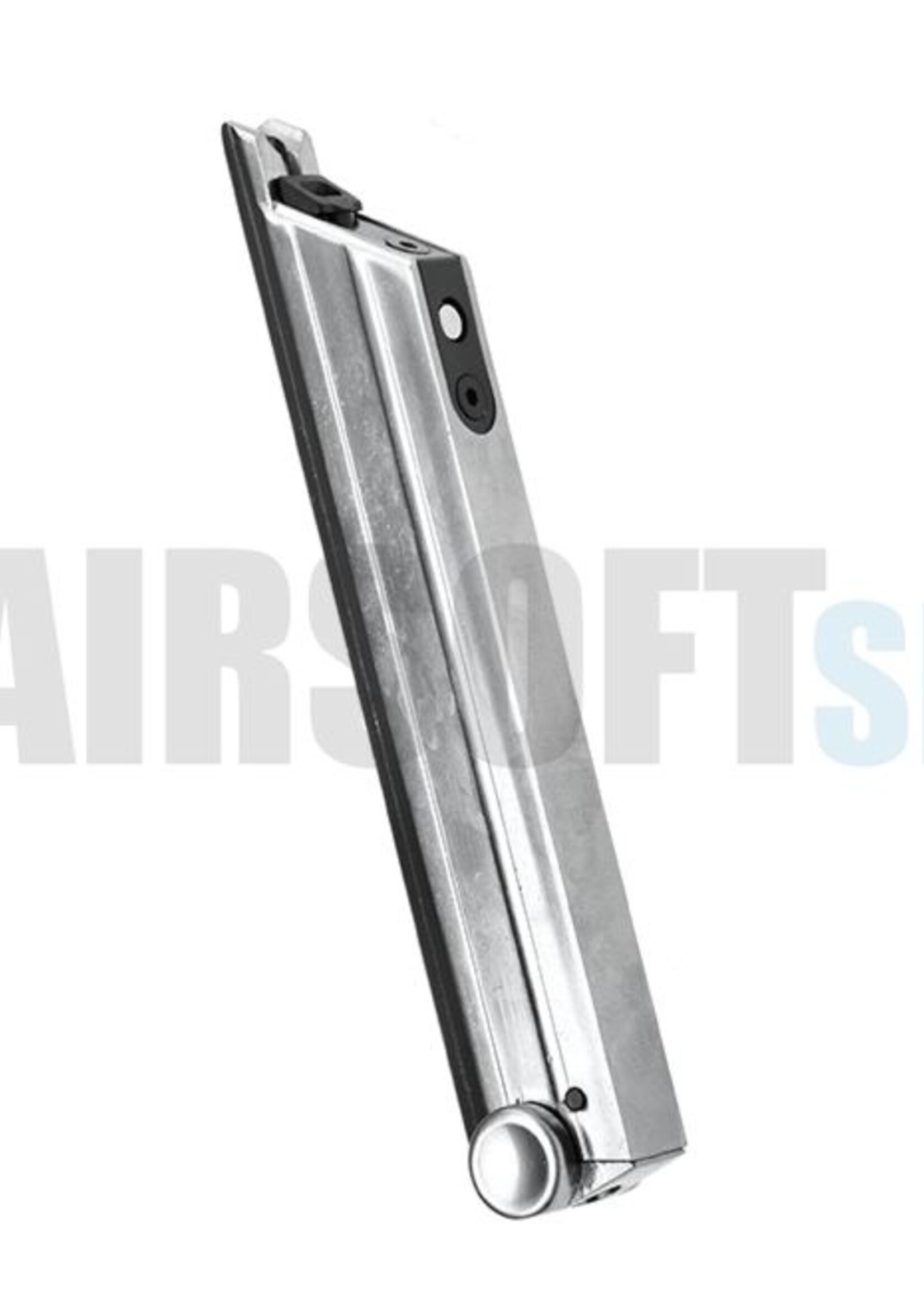 WE P08 Silver GBB Mag (15rds)