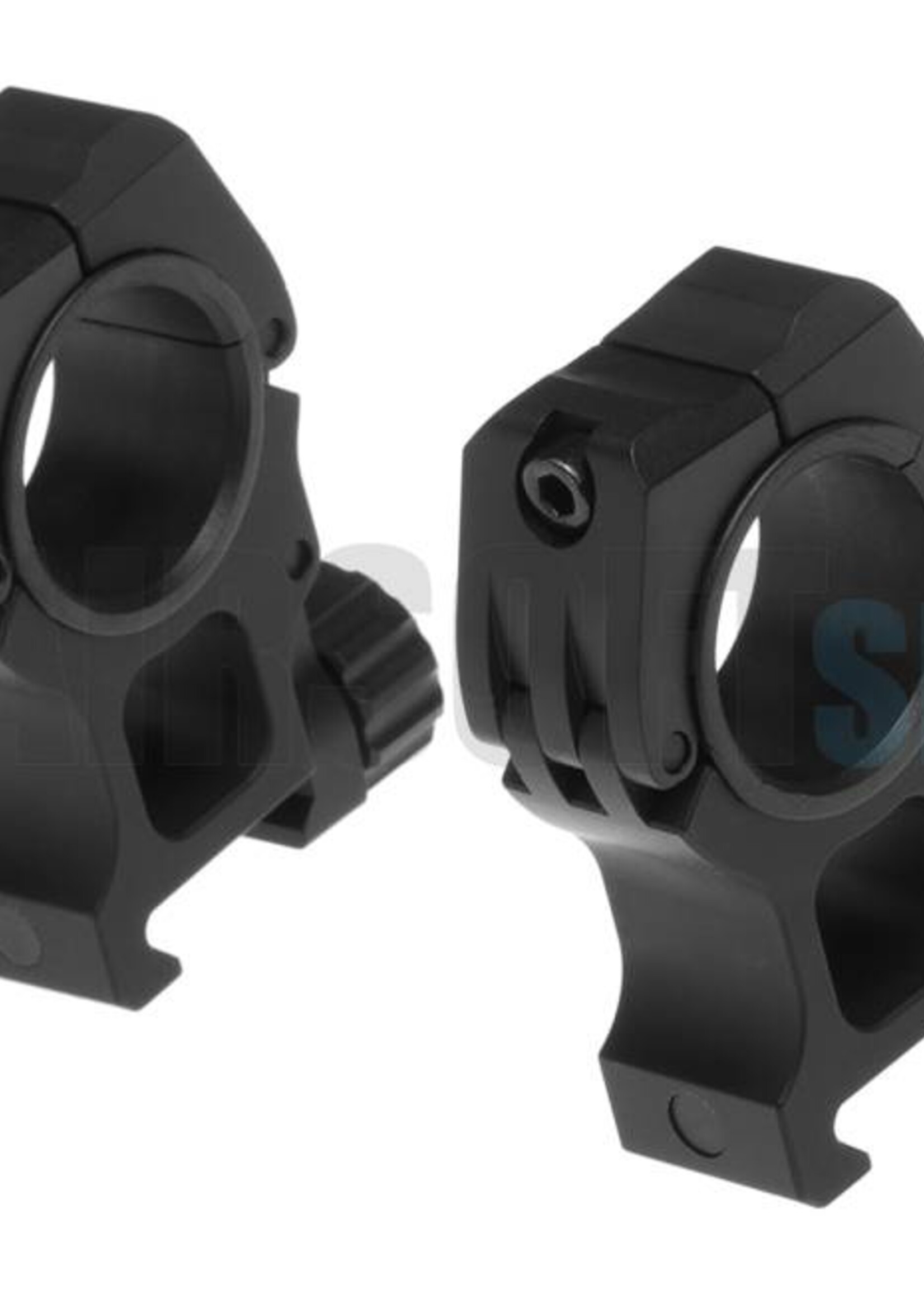 Aim-O M10 Mount Rings 25.4mm/30mm (Black)