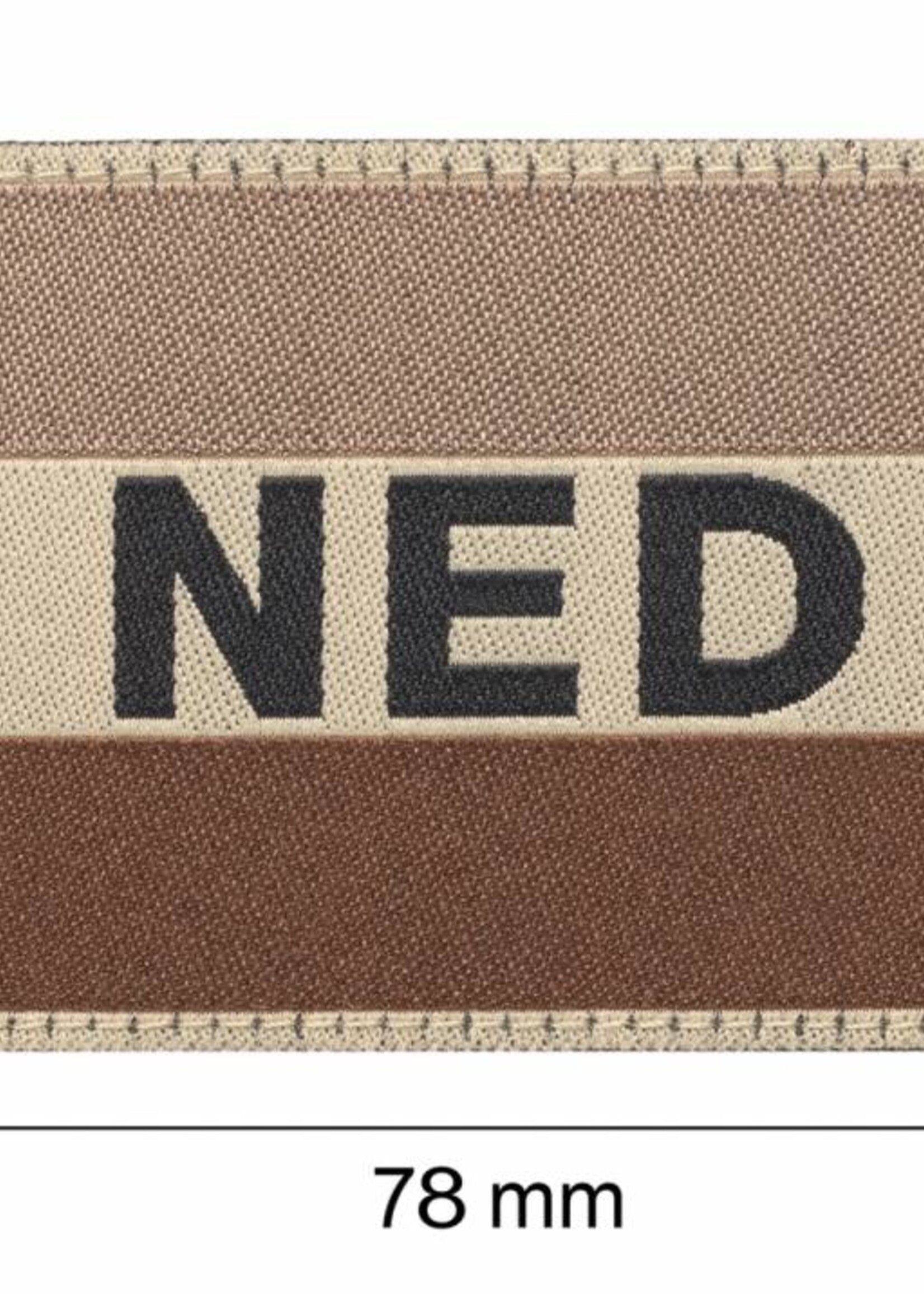 Claw Gear Nederlandse Vlag Patch (RAL 7013)