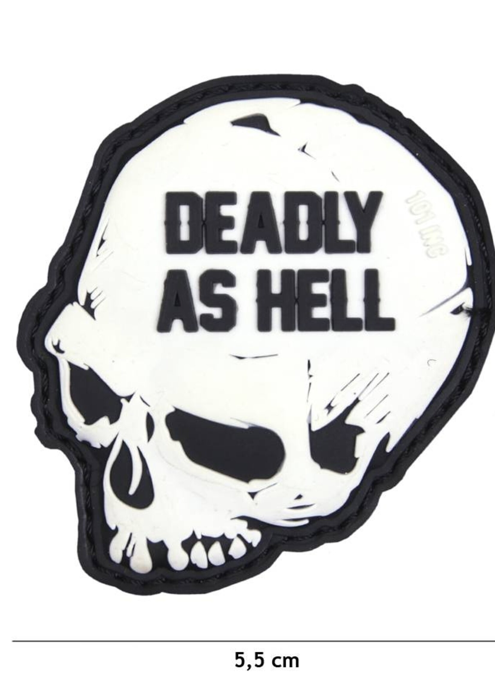 101 Inc Deadly As Hell PVC Patch