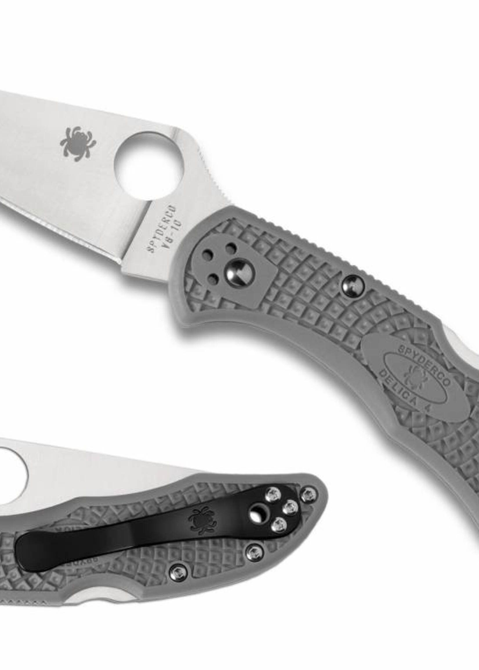 Spyderco Delica 4 Flat Ground (Grey)