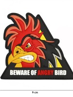 101 Inc Beware Of Angry Bird PVC Patch