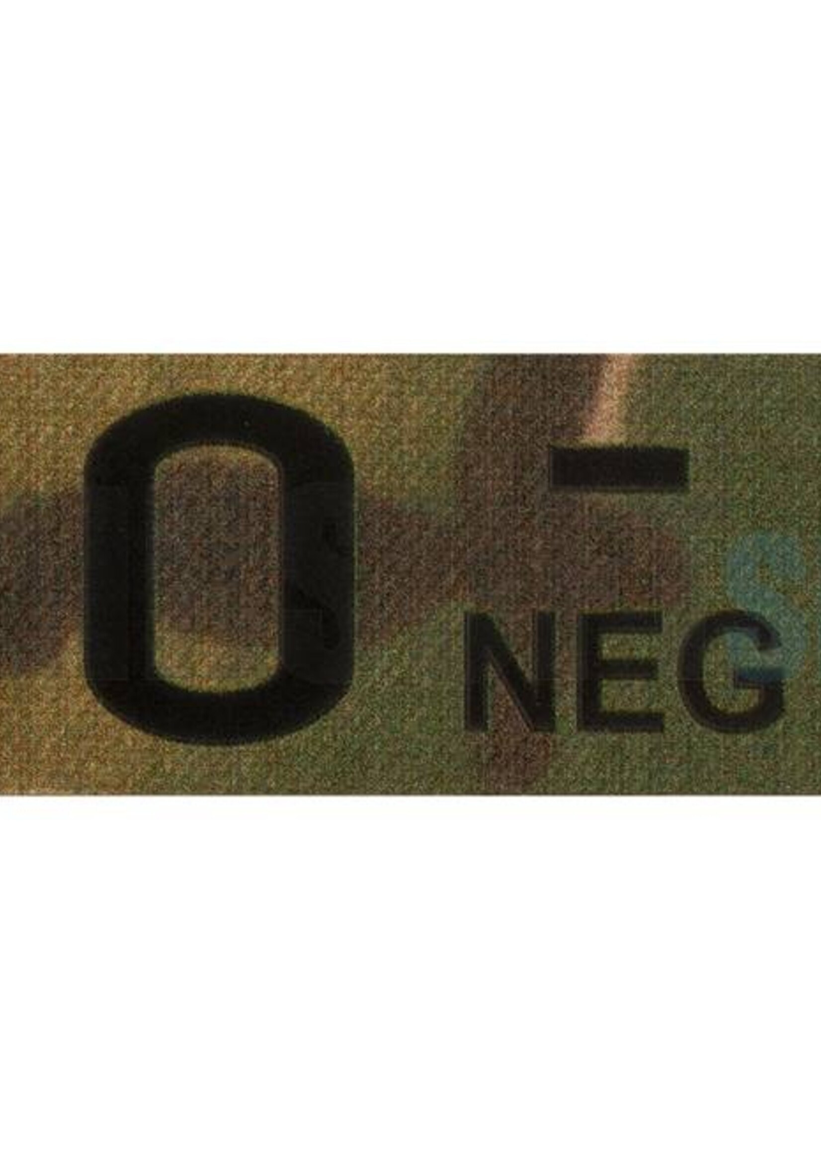 Claw Gear 0 Neg IR Patch (Multicam)