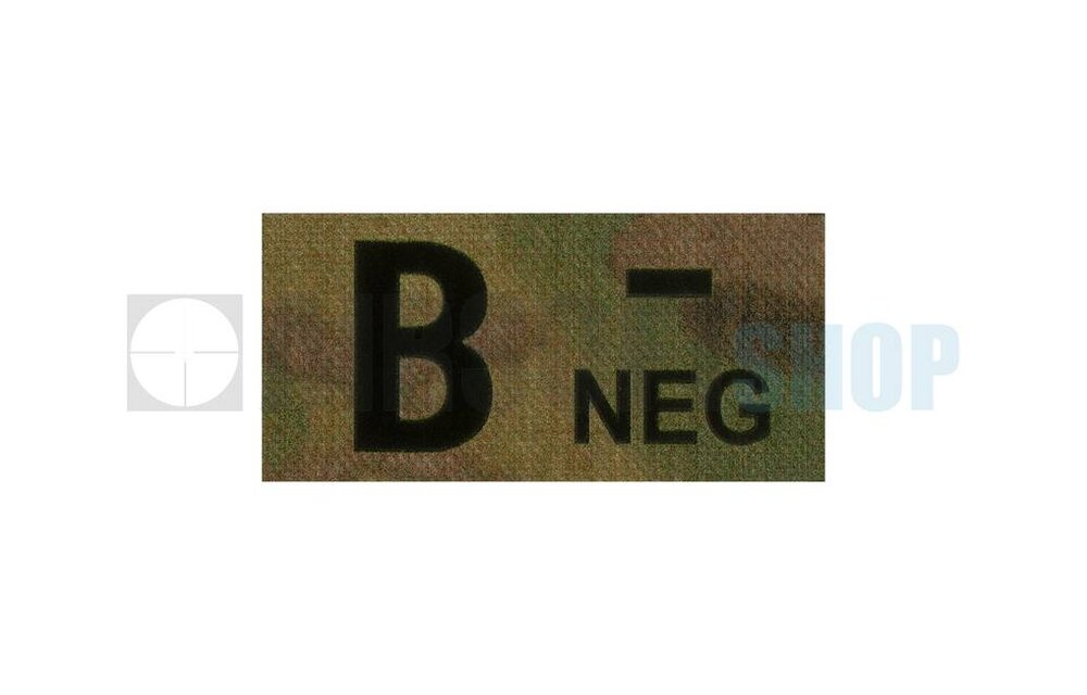 B Neg IR Patch (Multicam)