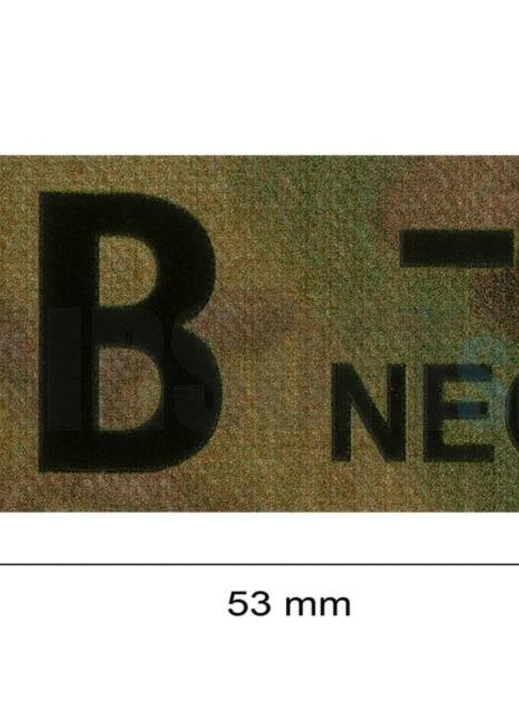 Claw Gear B Neg IR Patch (Multicam)