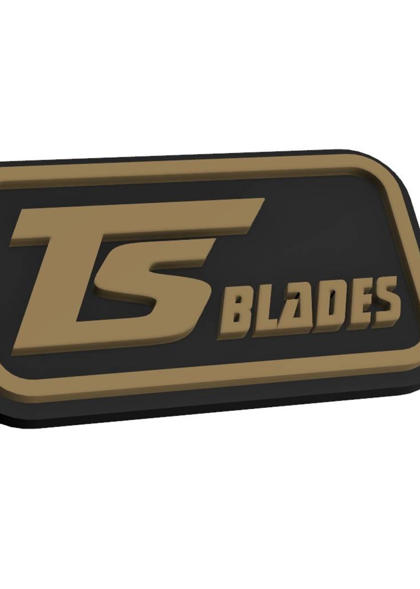 TS Blades LOGO Rubber Patch