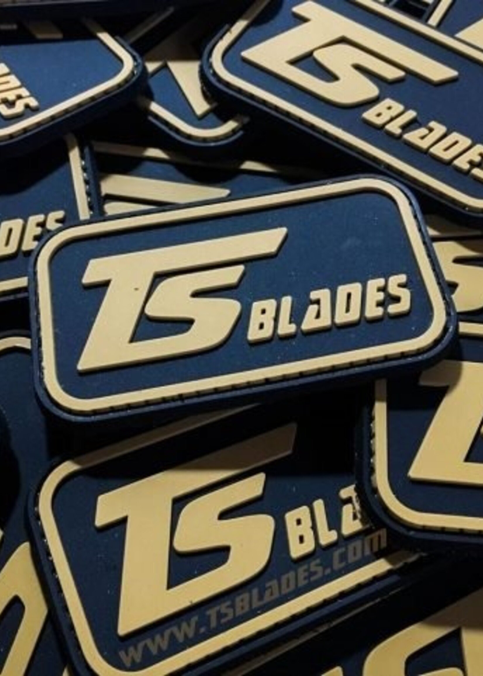 TS Blades LOGO Rubber Patch