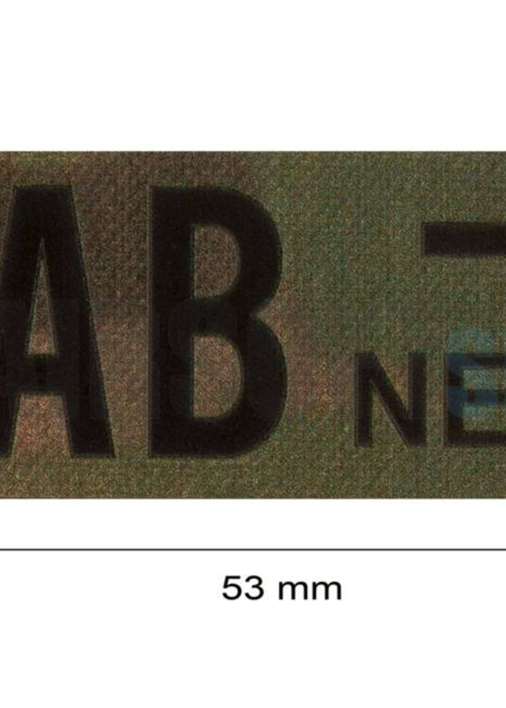 Claw Gear AB Neg IR Patch (Multicam)
