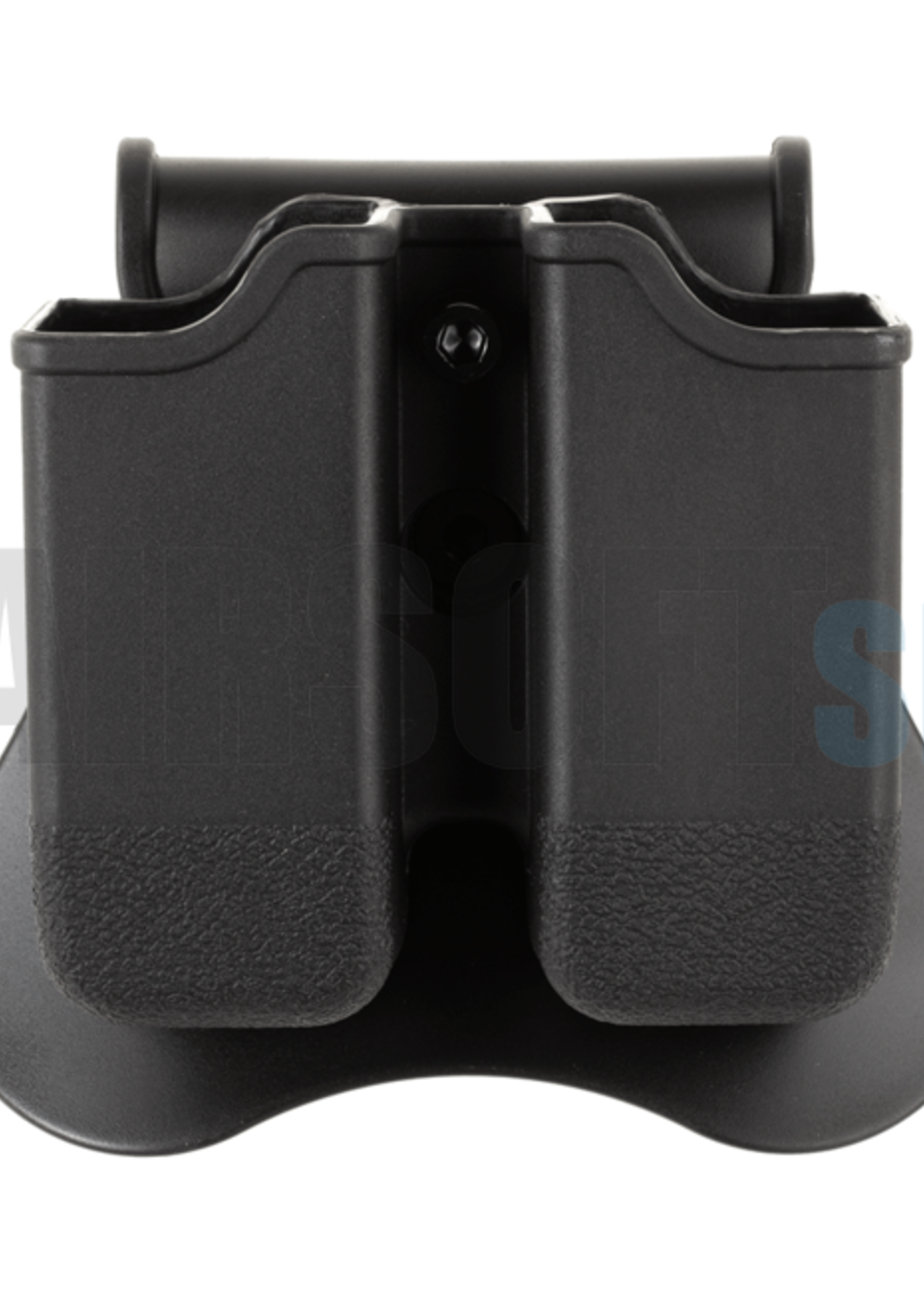 Amomax Double Mag Pouch for WE / KJW / TM 17/19 (Black)