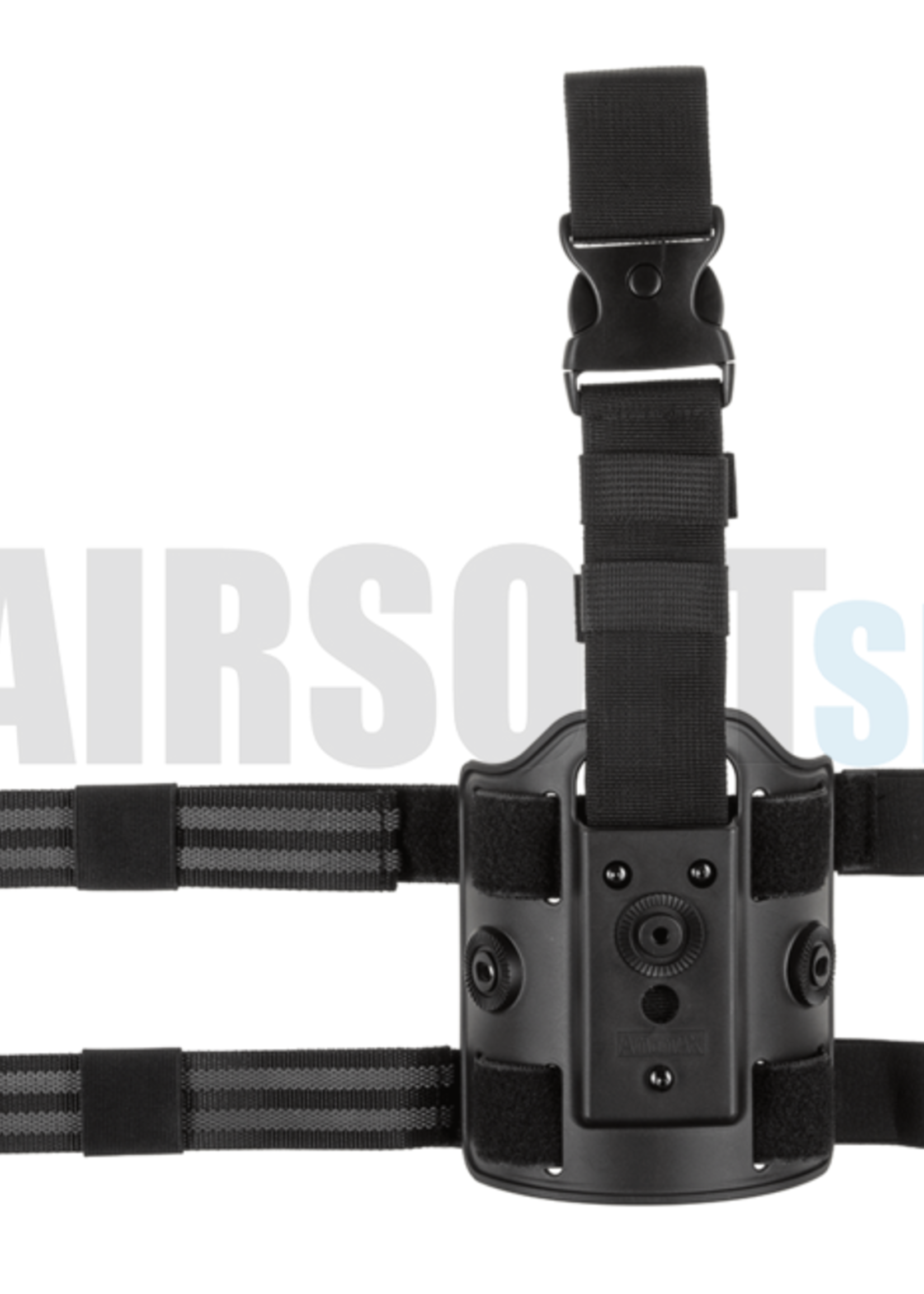 Amomax Drop Leg Platform (Black)