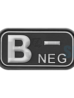 JTG Bloodtype Rubber Patch B NEG (SWAT)