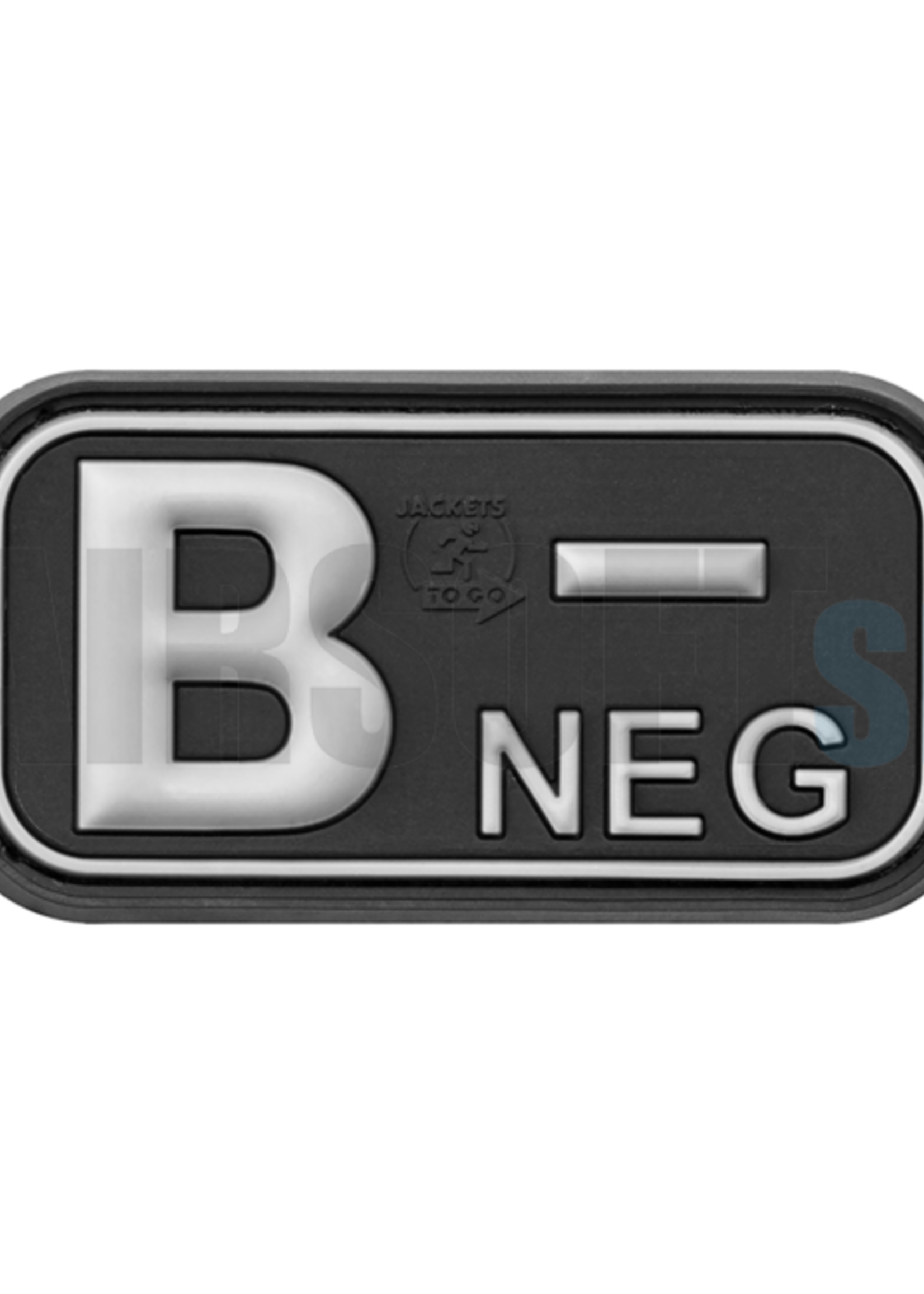 JTG Bloodtype Rubber Patch B NEG (SWAT)