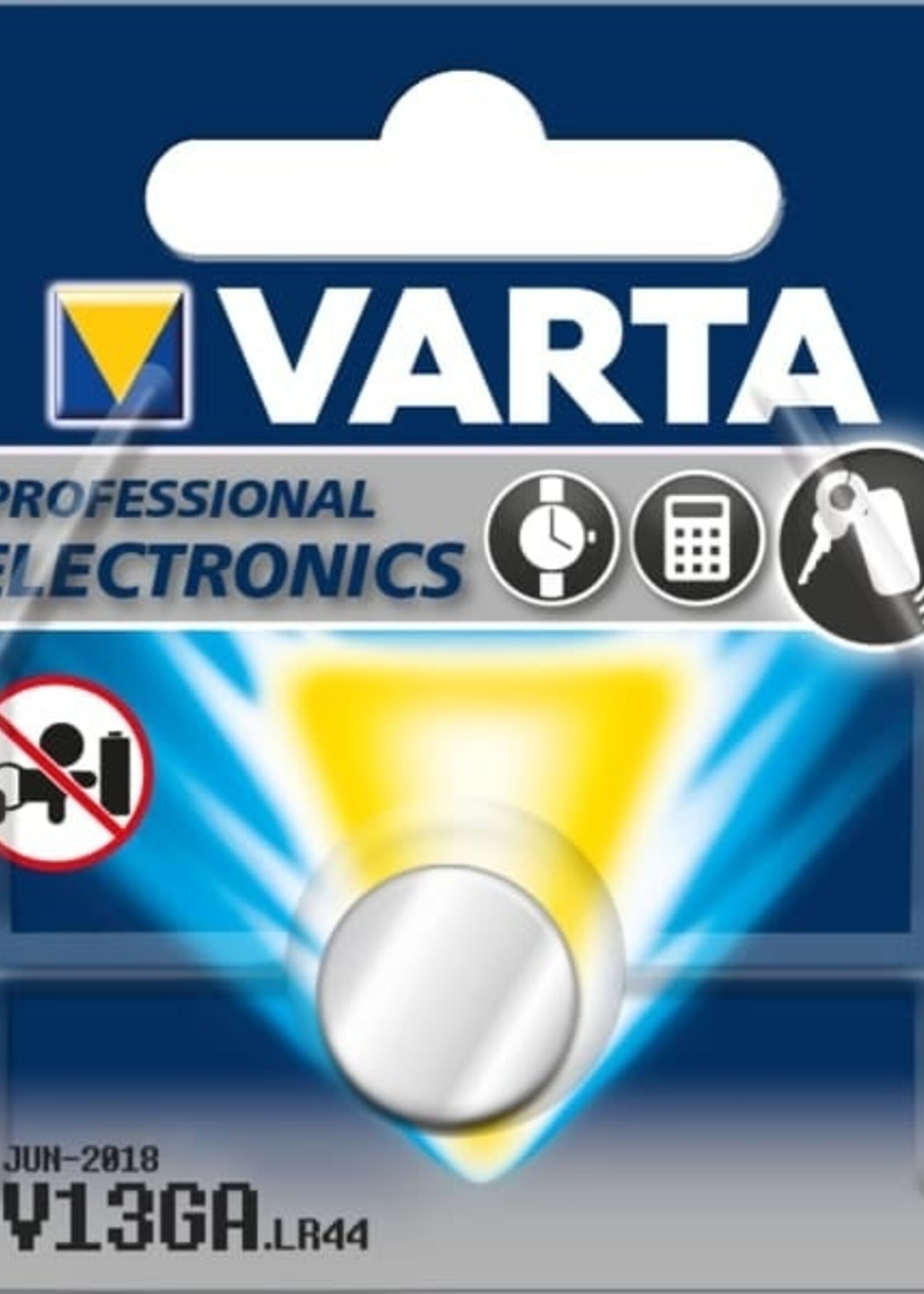 VARTA V13GA / LR44 Lithium 1.5V Batterij