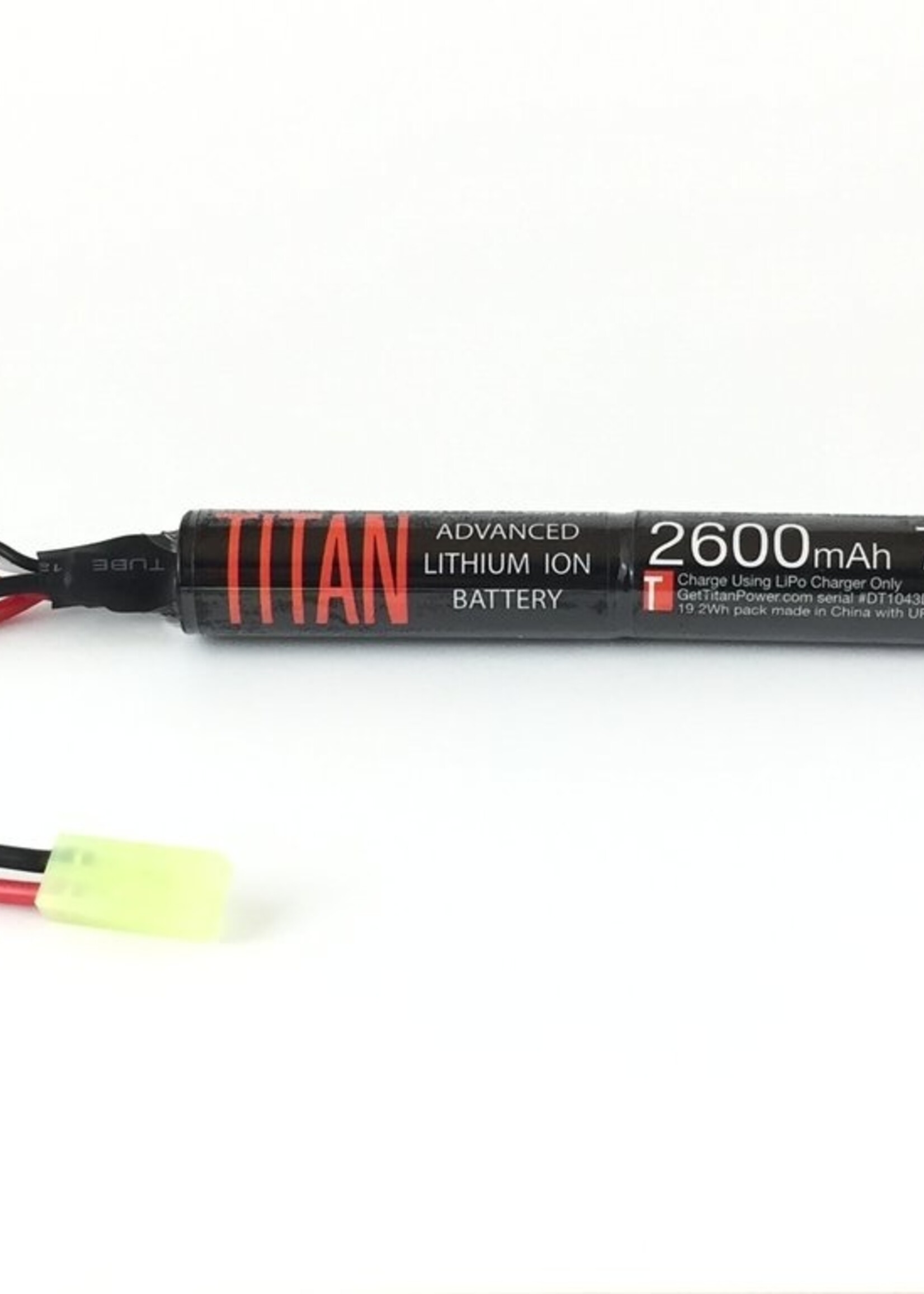 Titan Power 7.4V 3000mAh Li-Ion Battery (Stick - Tamiya)