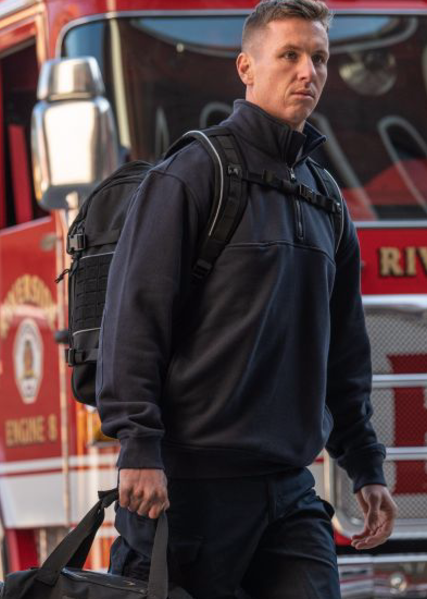 5.11 Tactical Utility Job Shirt (Fire Navy)