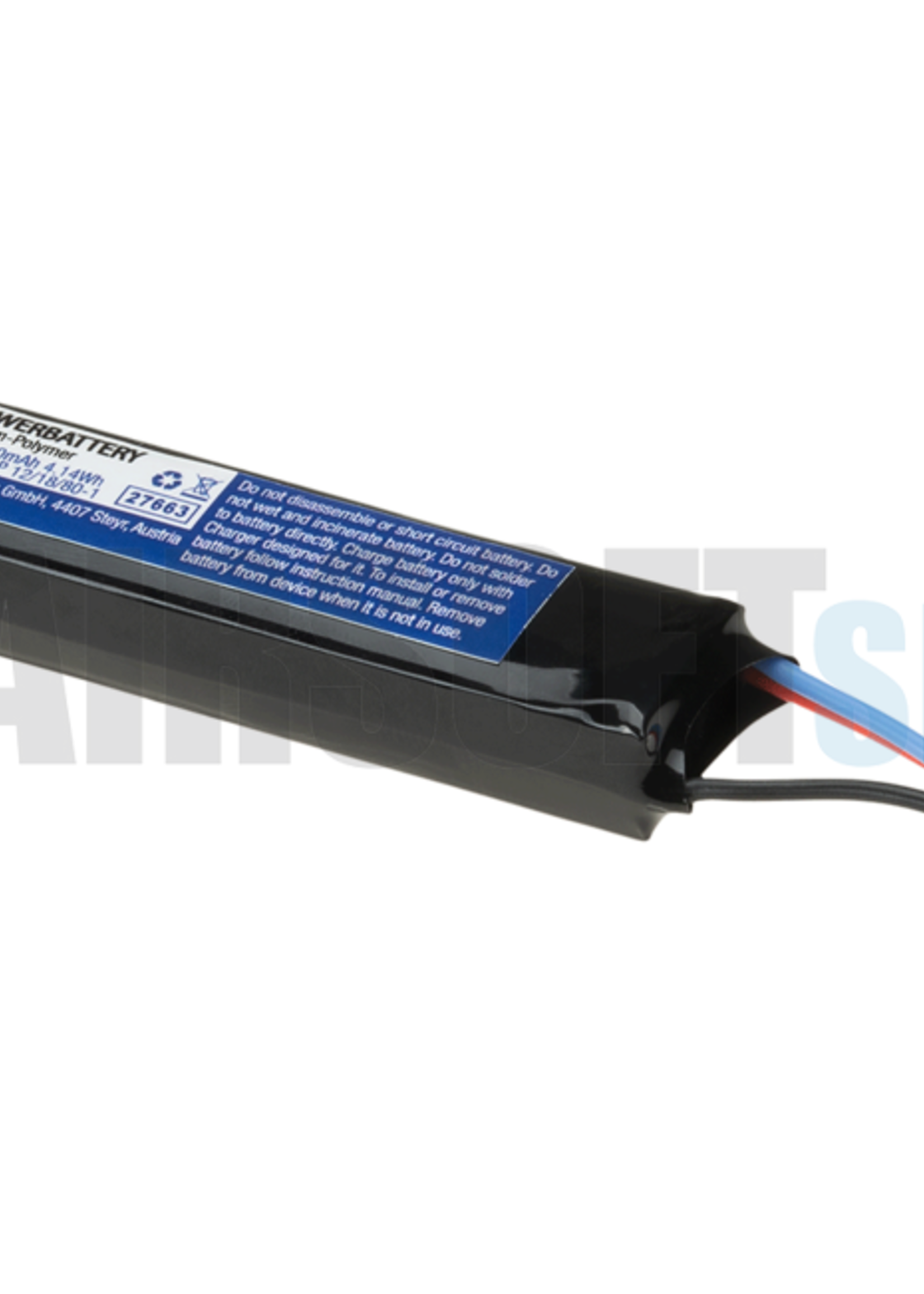 Pirate Arms LiPo 7.4V 560mAh 20C AEP Battery