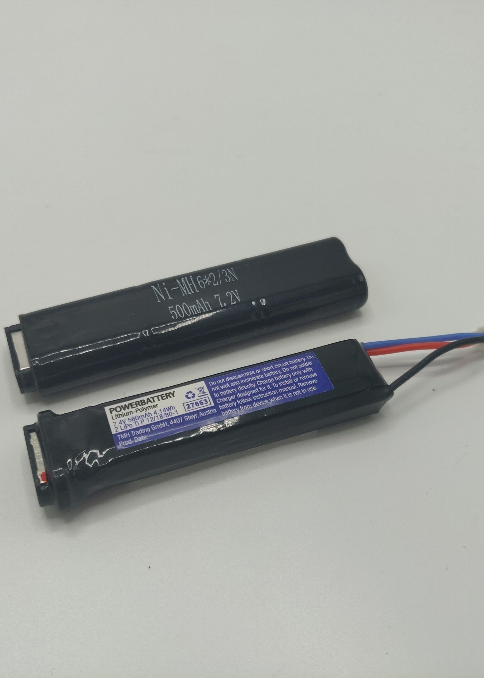 Pirate Arms LiPo 7.4V 560mAh 20C AEP Battery