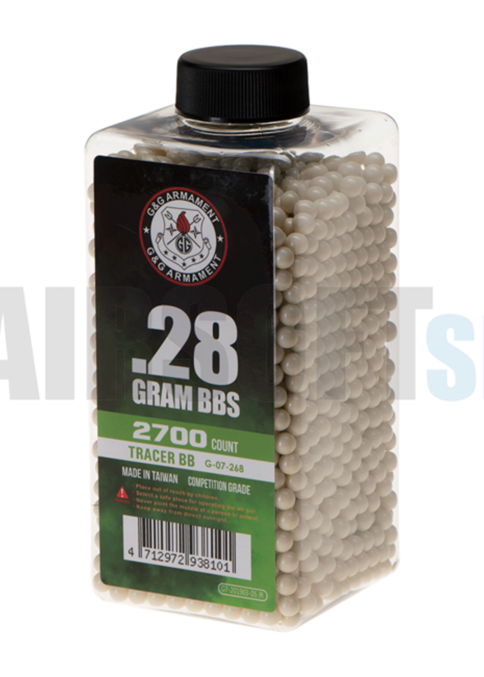 G&G GREEN Tracer BB 0,28g (2700rds)