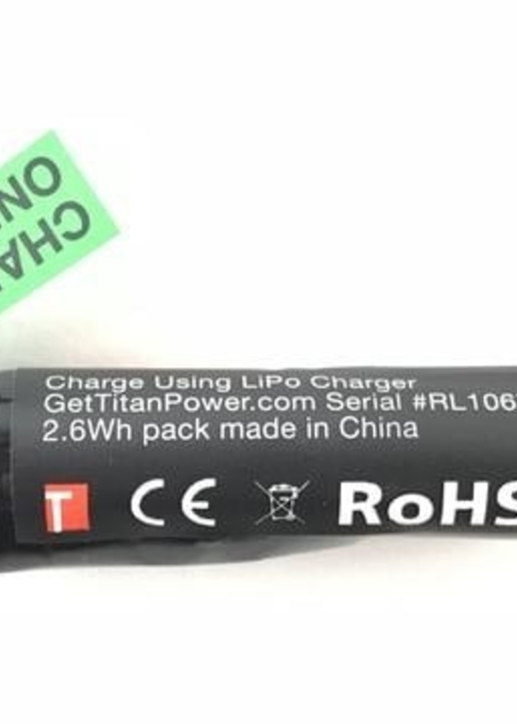 Titan Power FCU 7.4V 350mAh HPA LiPo Battery