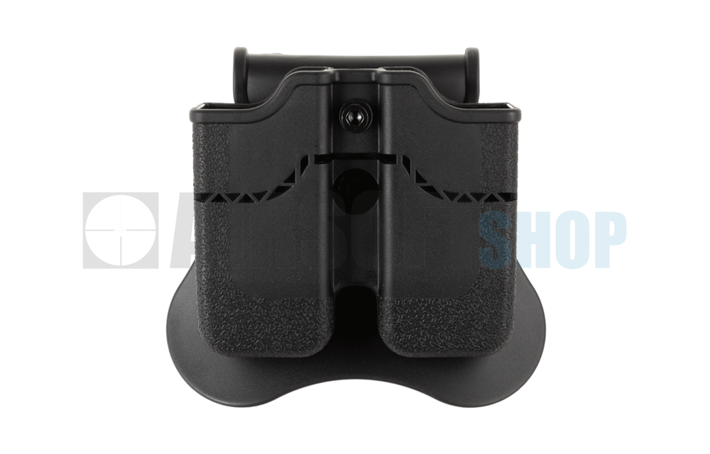 Double Mag Pouch for WE / KJW / KWA / TM 1911 (Black)