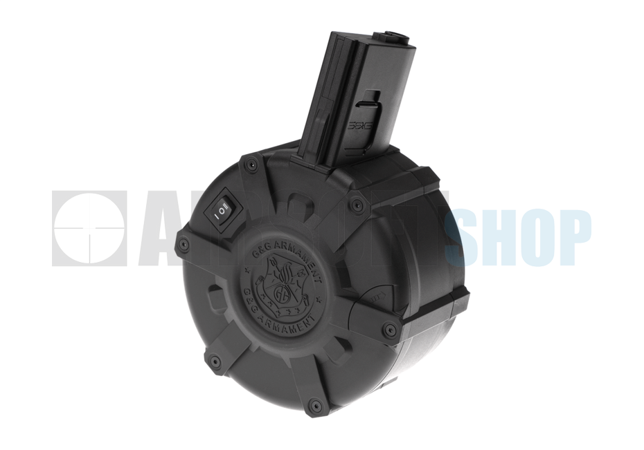 G&G Drum Mag M4 AutoWinding (2300rds). Europe