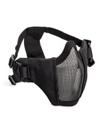 Strike Systems Nylon / Mesh Face Mask With Cheek Pads (Black)