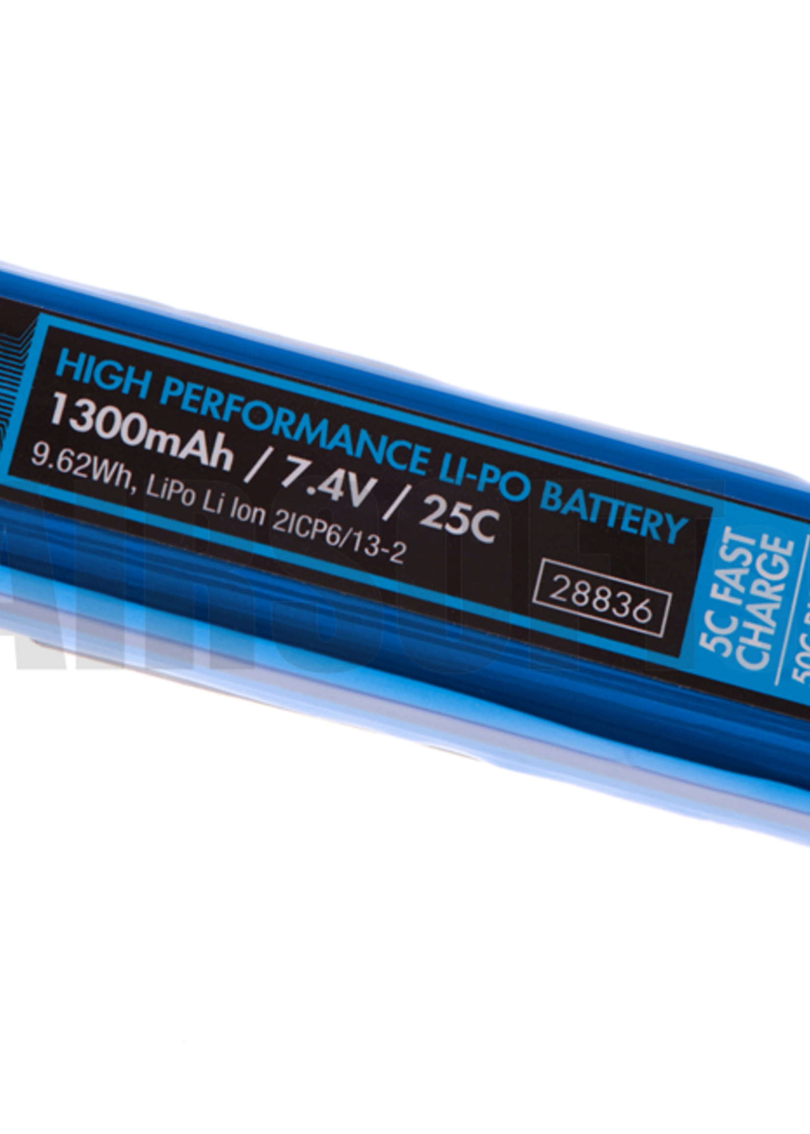 Nimrod Lipo 7.4V 1300mAh 25C Stock Tube Type (Tamiya)