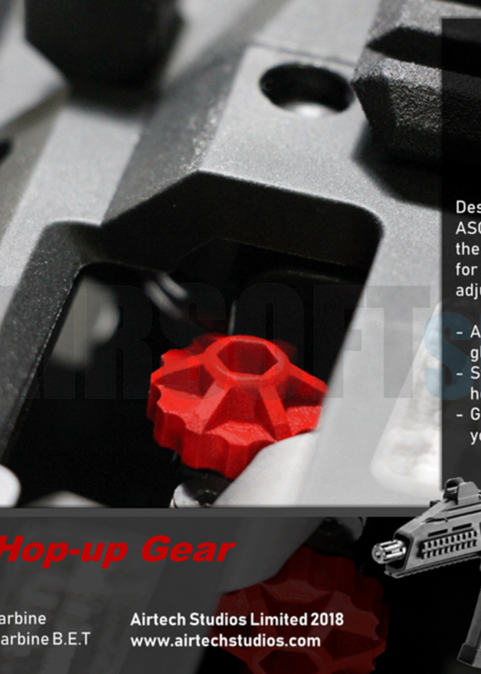 Airtech Studios Enhanced Hop Up Adjustment ASG EVO3 A1