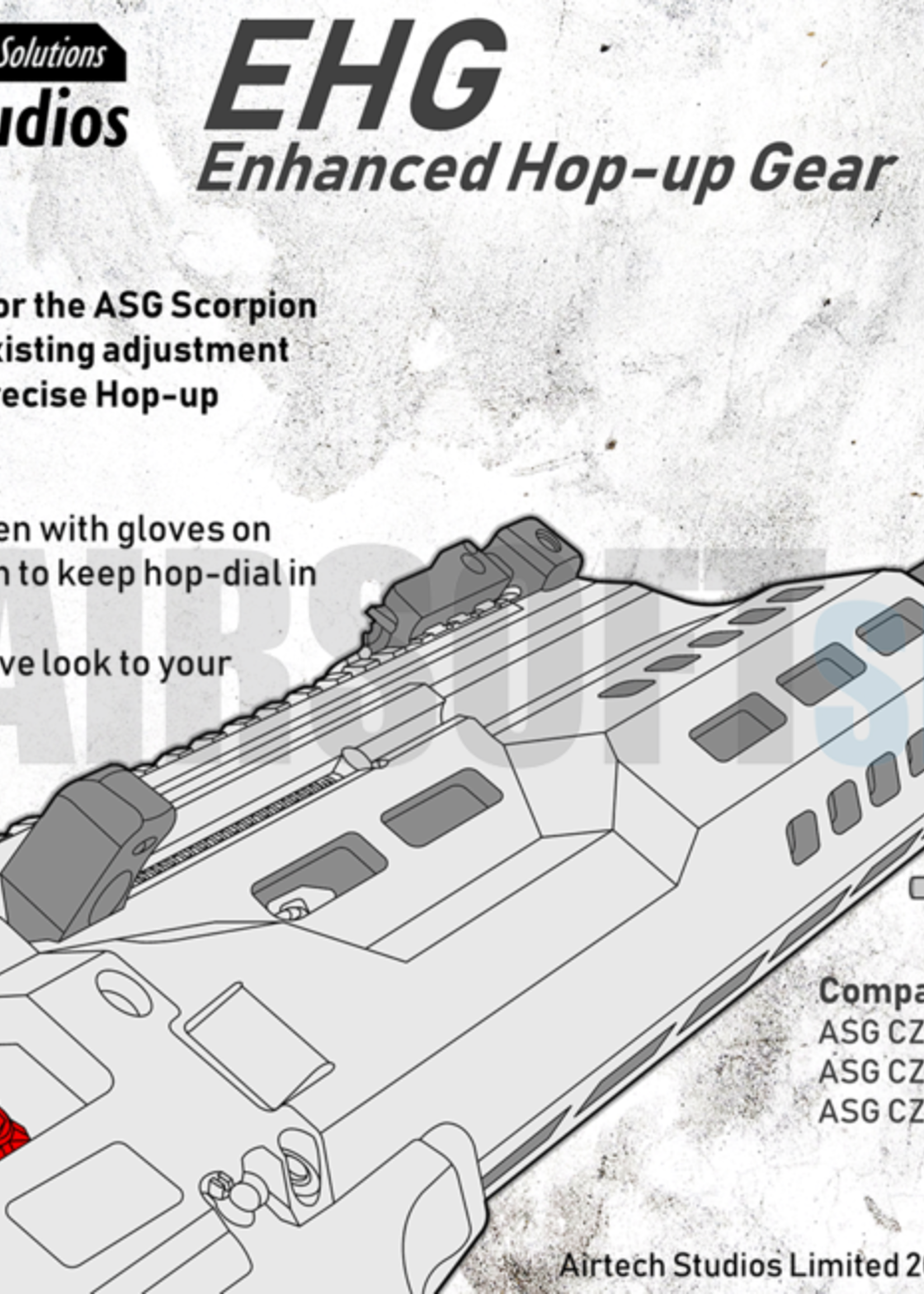 Airtech Studios Enhanced Hop Up Adjustment ASG EVO3 A1