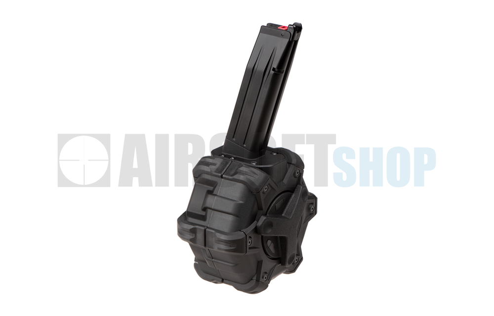 HX-Series Custom Adaptive Drum Magazine 350rds (Black)