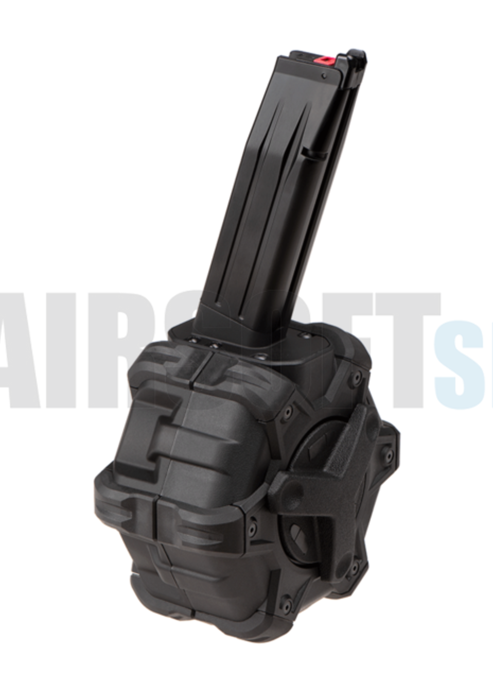 Armorer Works HX-Series Custom Adaptive Drum Magazine 350rds (Black)