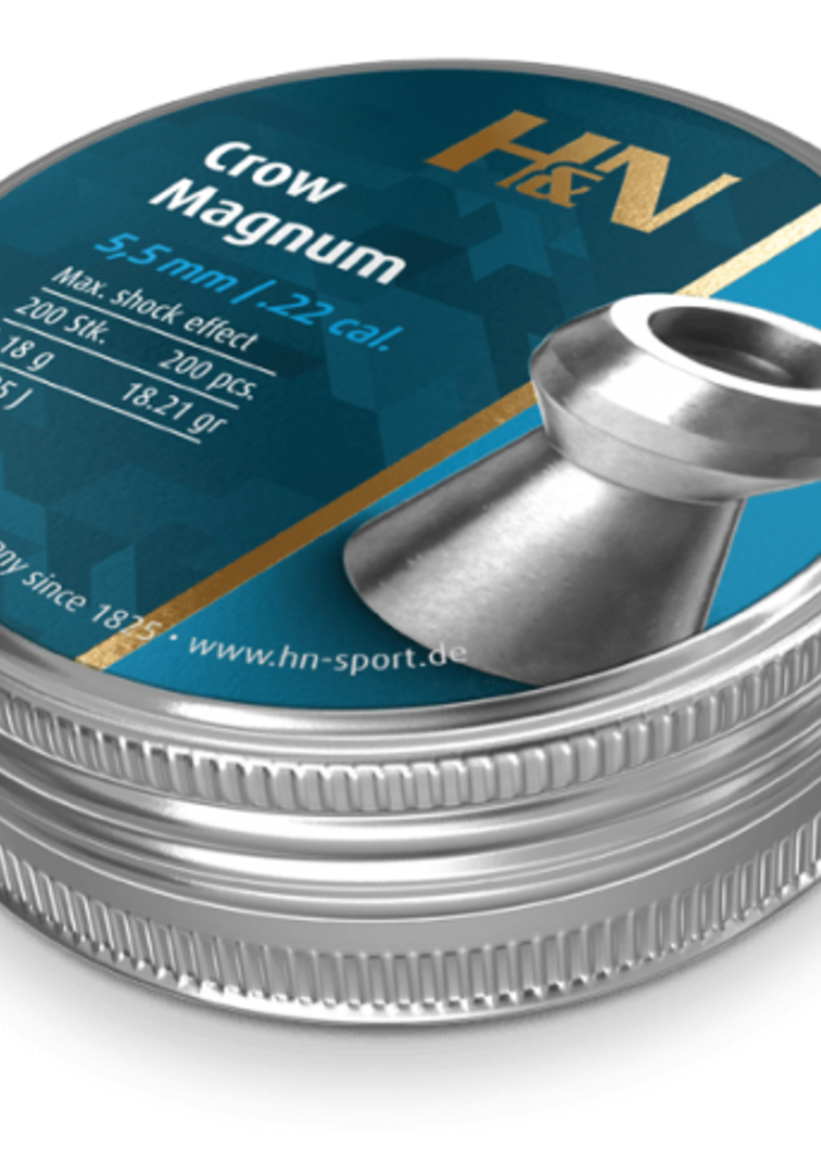 H&N Crow Magnum 5.5mm Pellets 200pcs