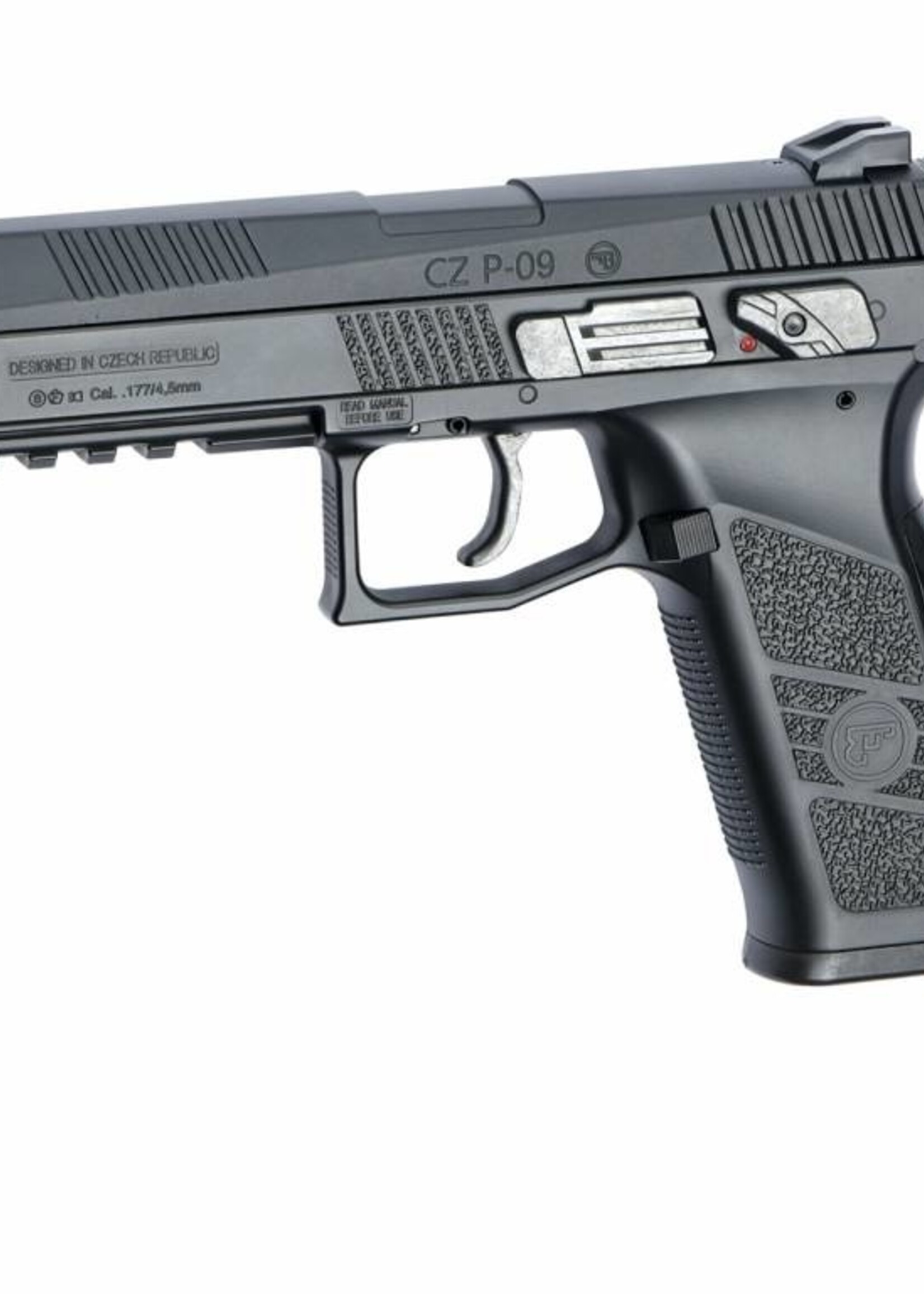 ASG CZ P-09 Pellet 4.5mm Airgun (Black)