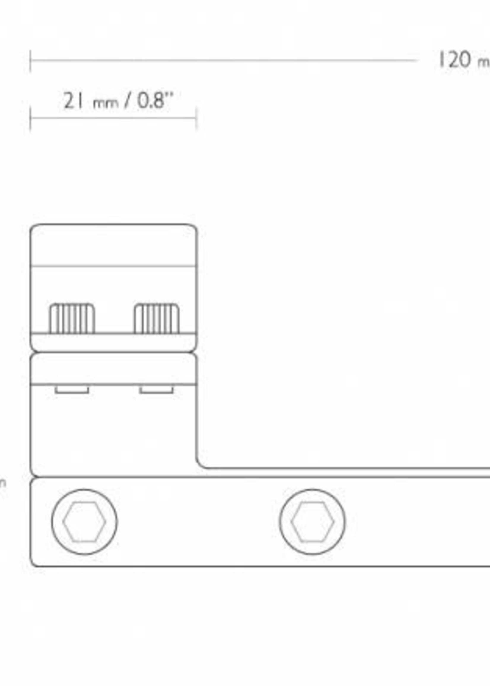HAWKE Match Mount 25.4 mm  (Medium)