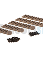 MP Keymod & M-LOK Rail Set 6-pack (Dark Earth)