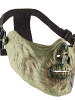 Sport Attitude Zombie Half Face Mask (Tan/Green)