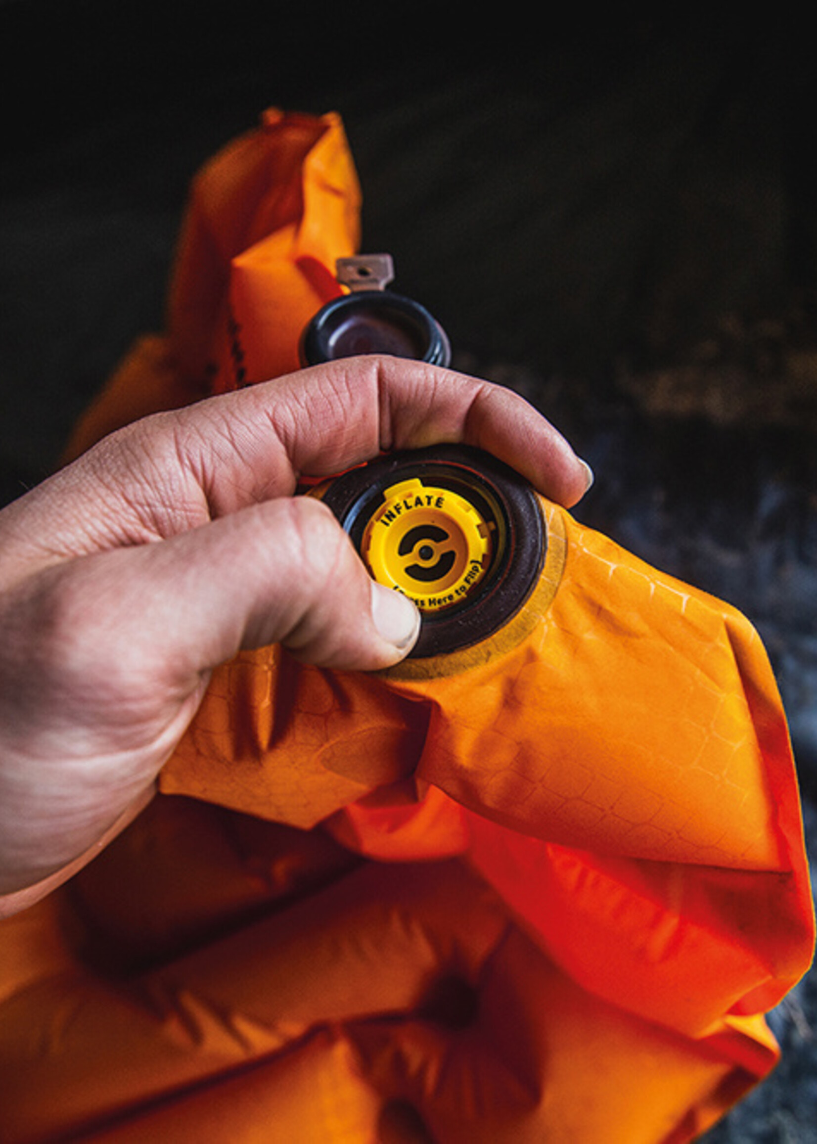 Klymit Insulated Static V Sleeping Mat  (Orange)