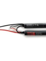 Titan Power 7.4V 6000mAh Li-Ion Battery (Nunchuck - Deans)