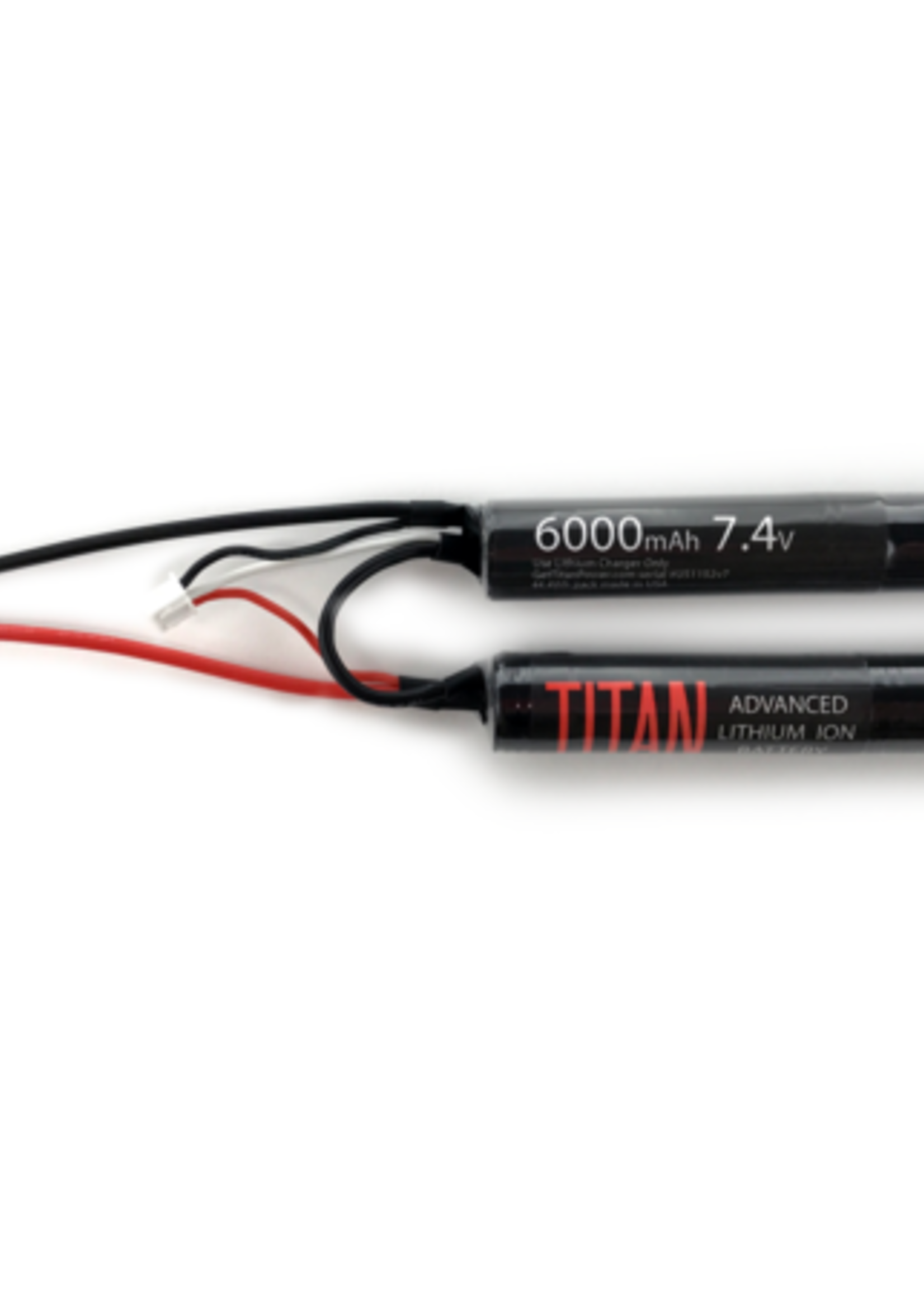 Titan Power 7.4V 6000mAh Li-Ion Battery (Nunchuck - Deans)