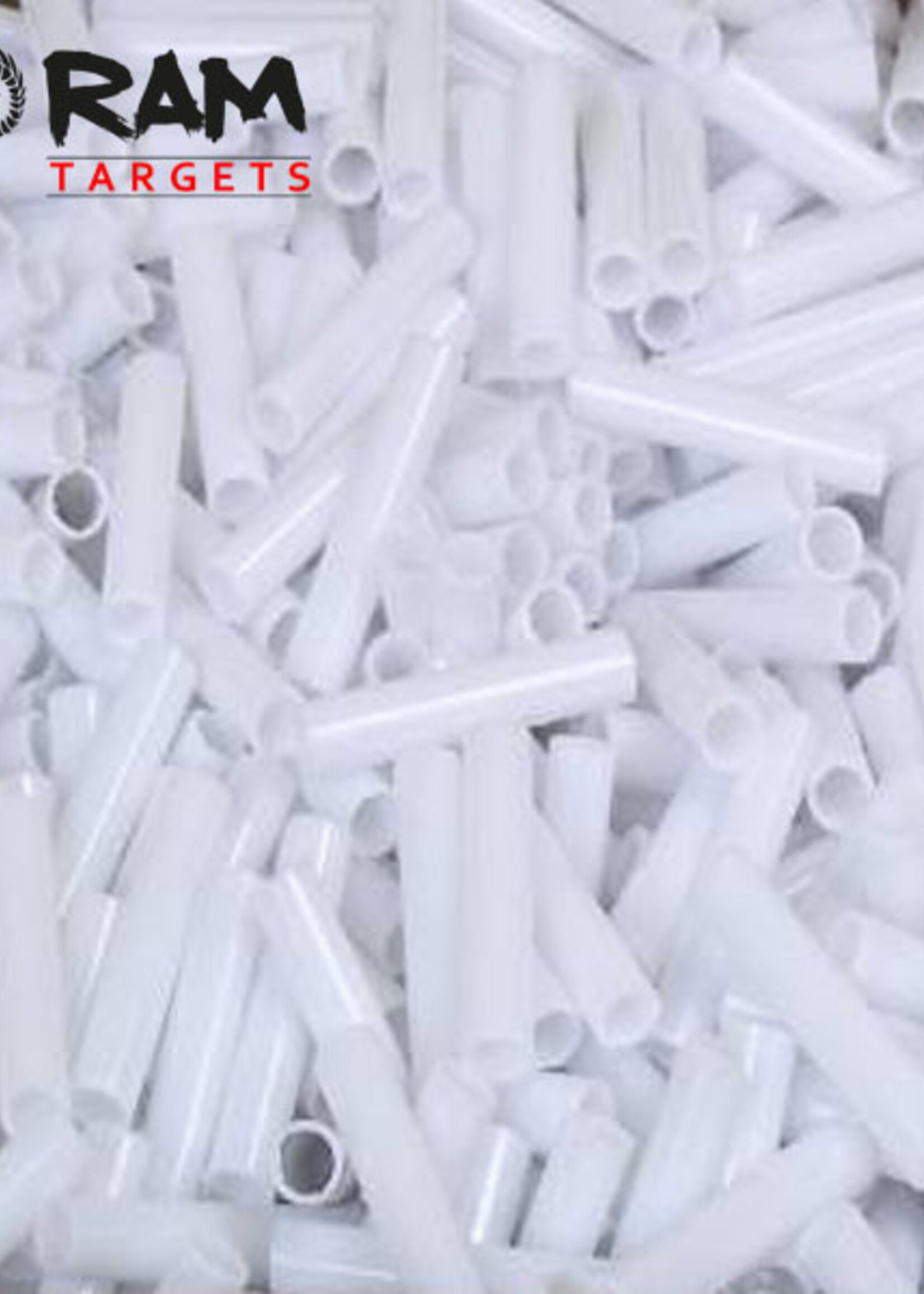 RAM Schietpijpjes Wit Plastic (2000pcs)