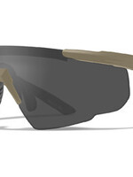 Wiley X Saber Advanced Smoke/Clear/Rust (Tan Frame)