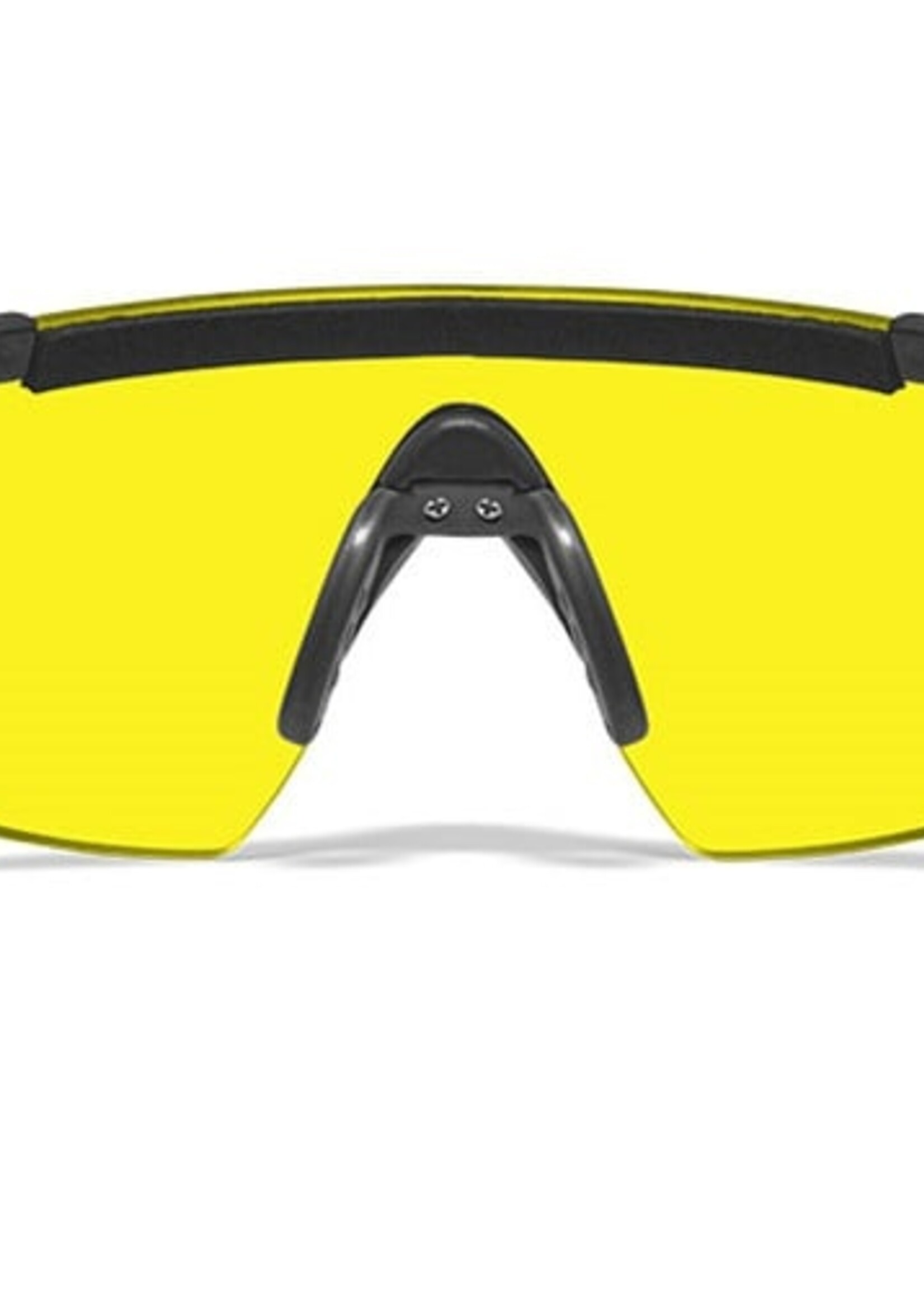 Wiley X Saber Advanced Yellow (Matte Black Frame) + Bag