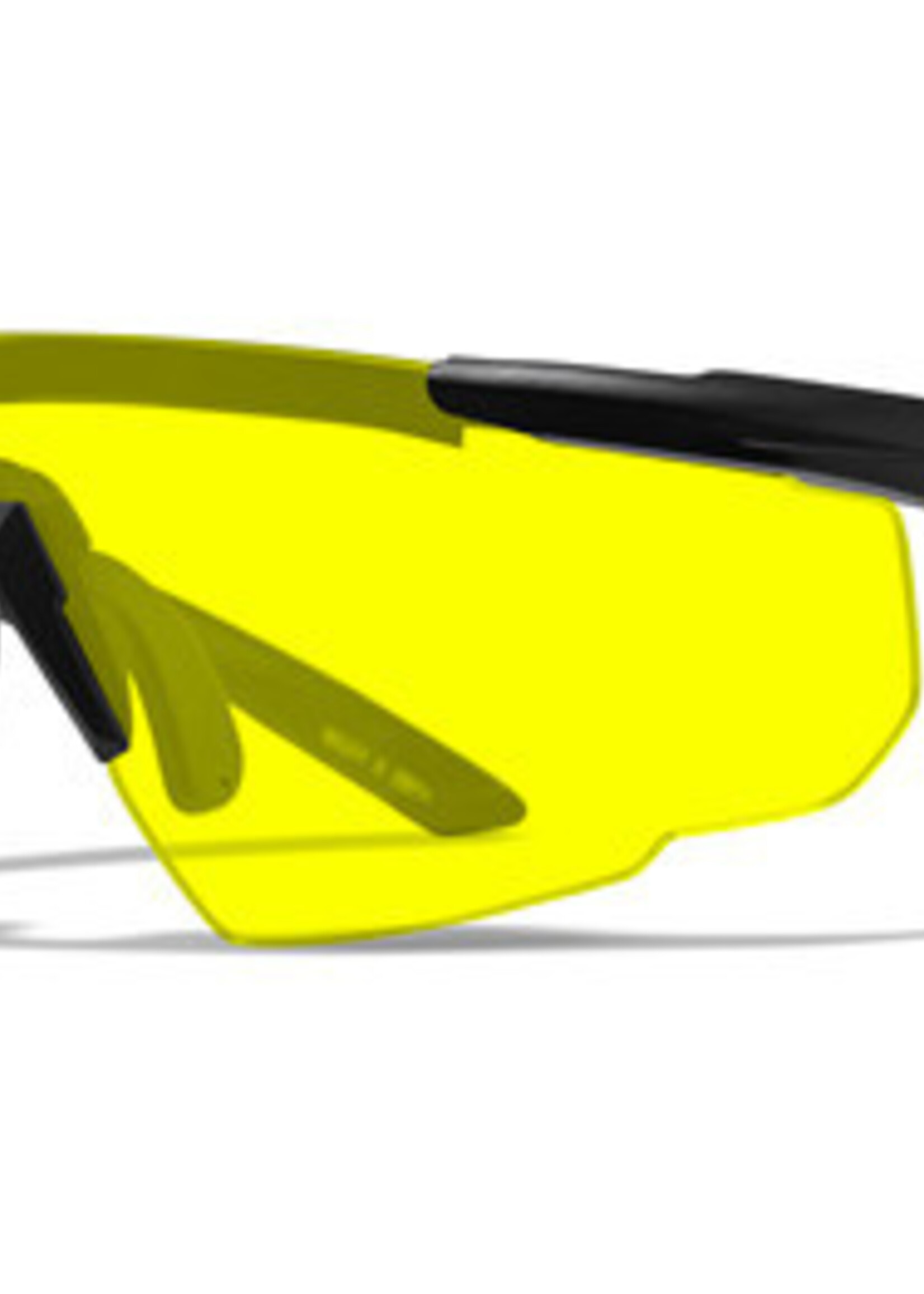 Wiley X Saber Advanced Yellow (Matte Black Frame) + Bag