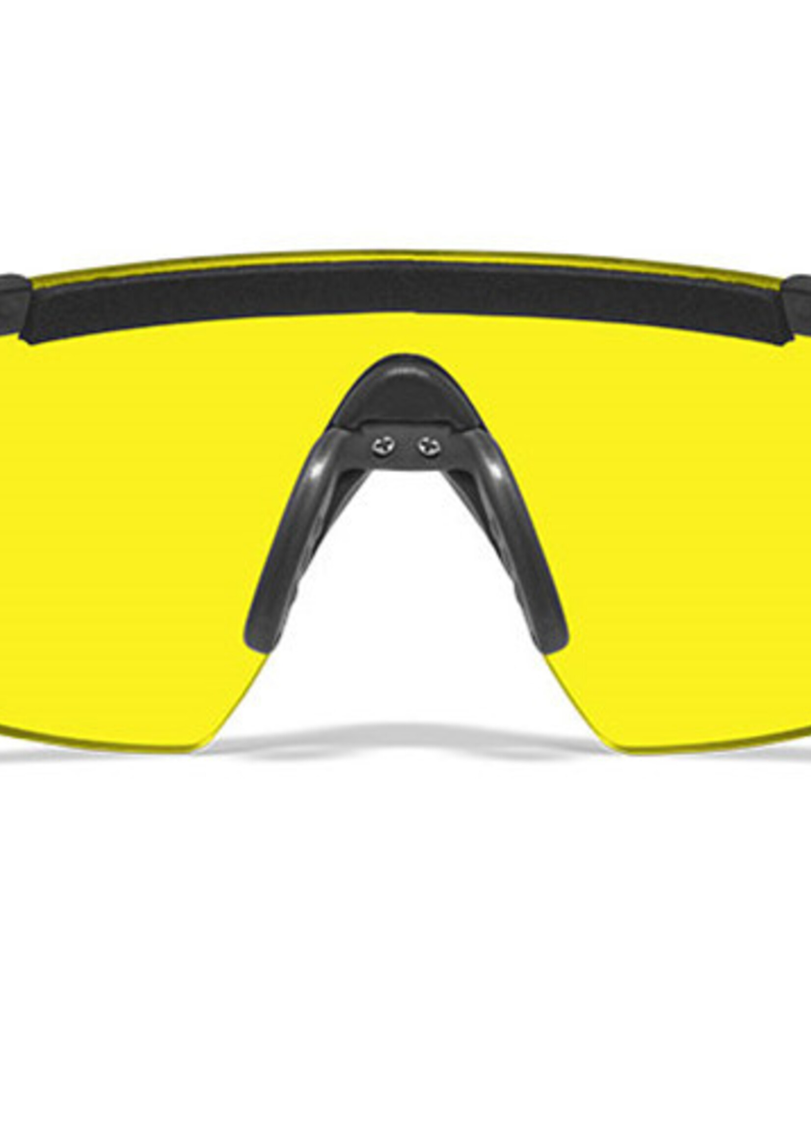 Wiley X Saber Advanced Yellow (Matte Black Frame) + Bag