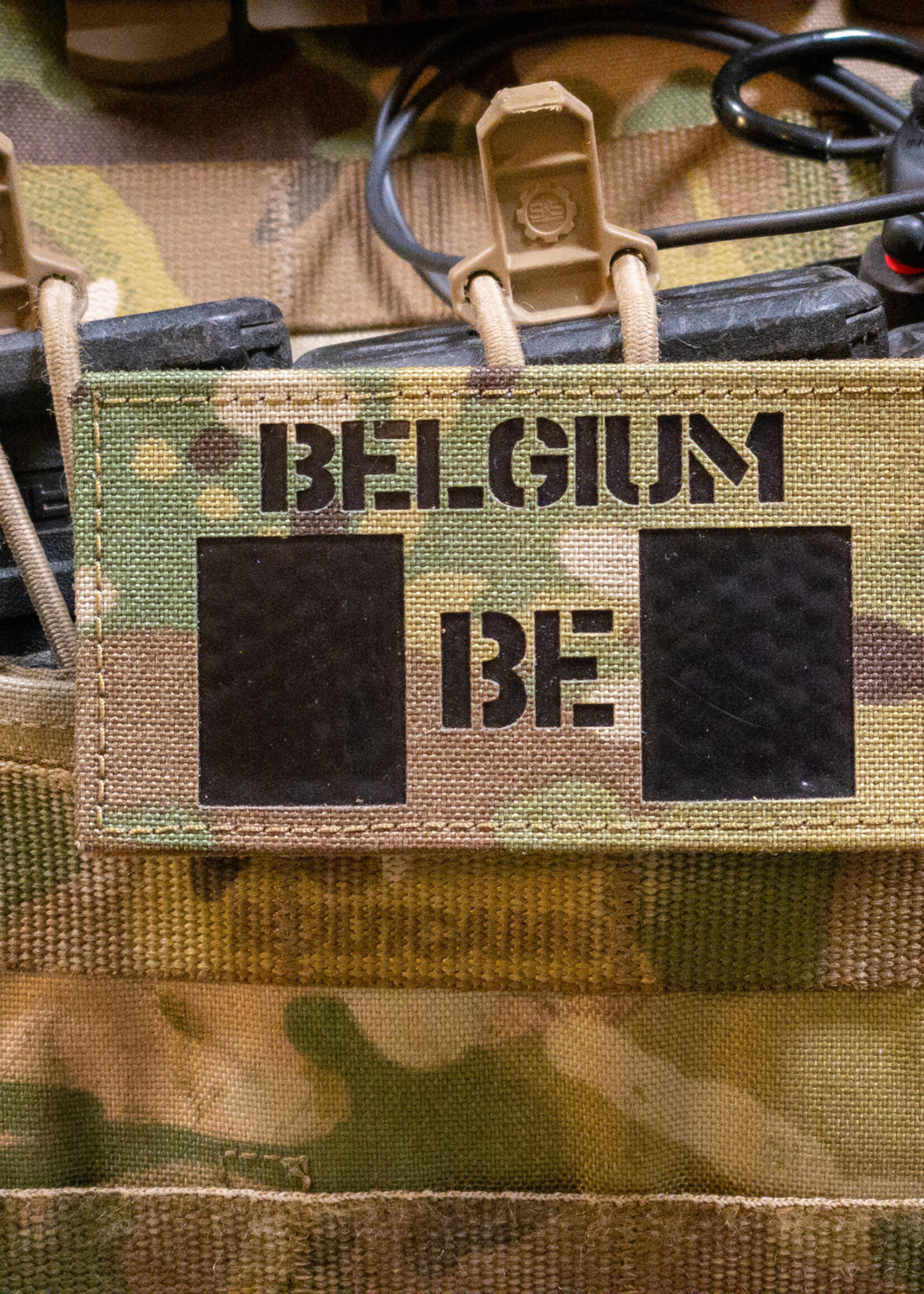 Apatch Belgium Flag Patch (Multicam / IR)
