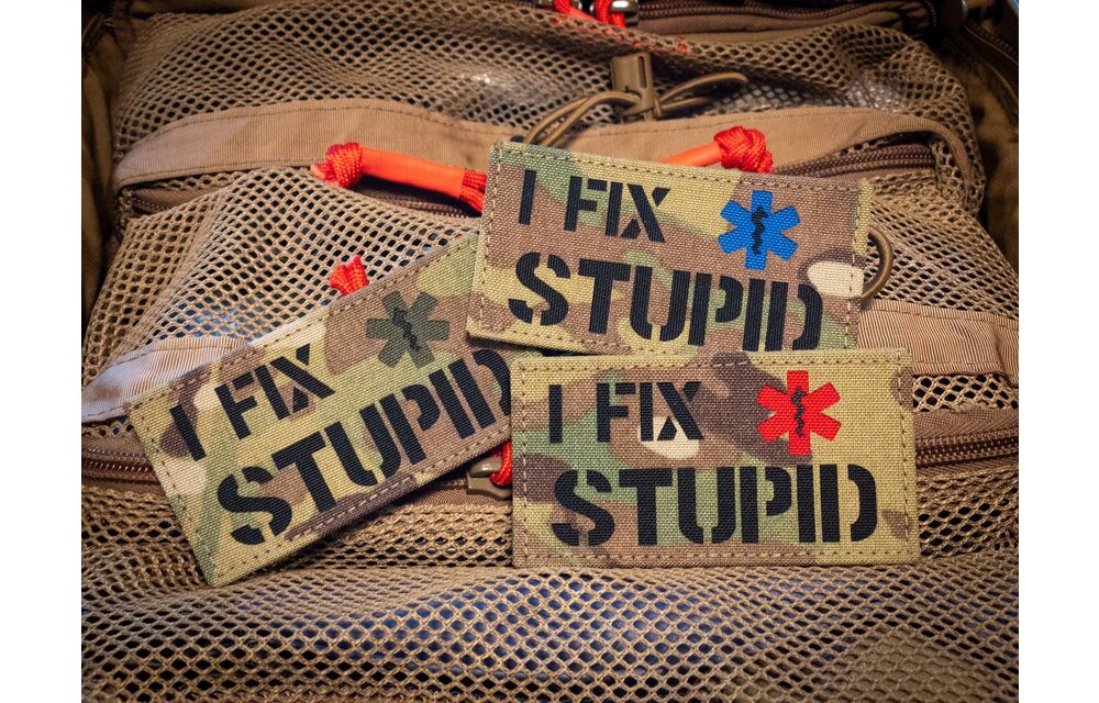 I Fix Stupid Medic Patch (Blue)