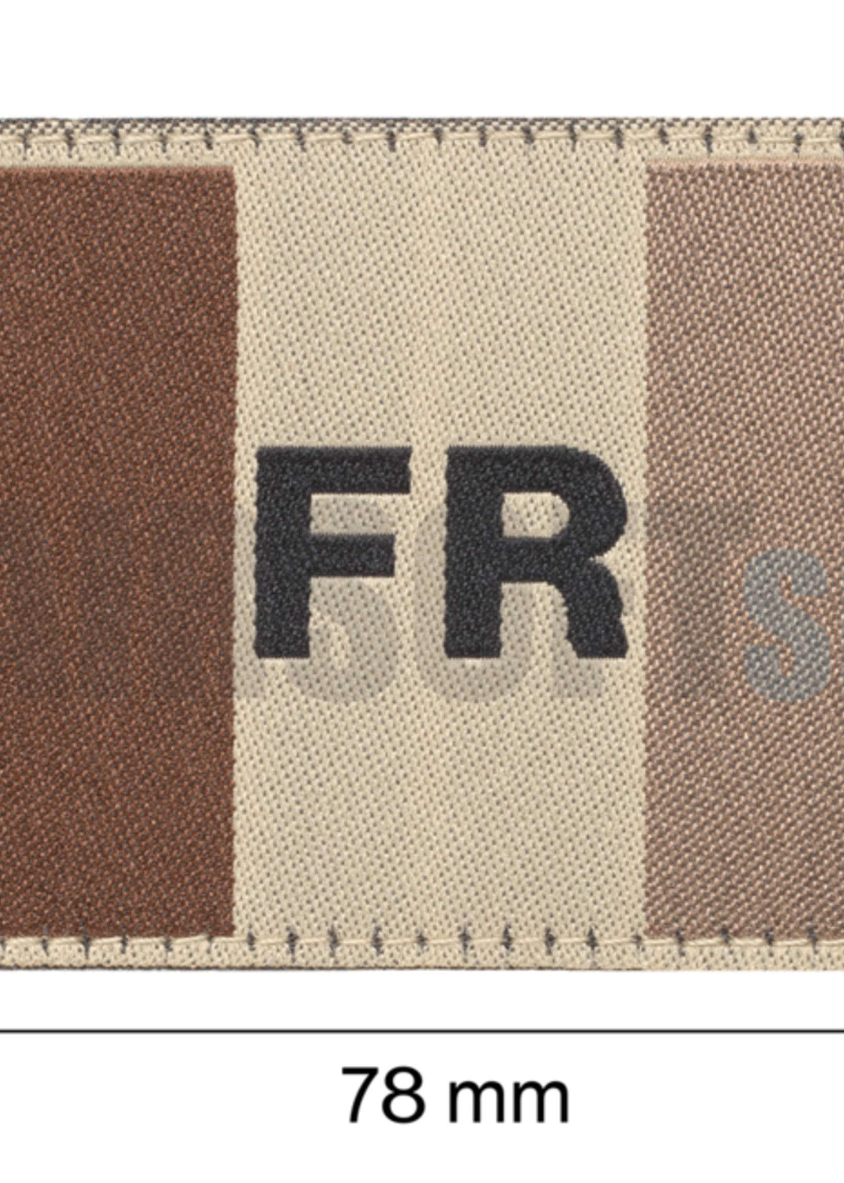 Claw Gear France Flag Patch (Desert)